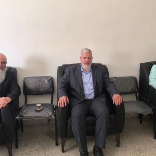 زيارة المدير العام لمؤسسة تاج الشيخ حسان الجاجة لدائرة شؤون المساجد في الغوطة الشرقية