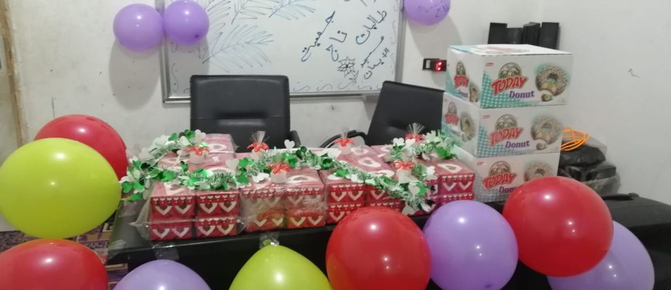 جمعية تاج تقيم حفل اختتام أعمال مركز ريف إدلب عام 2019