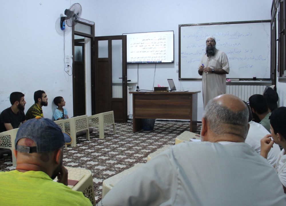 حلقات الإقراء والإجازة بالسند
